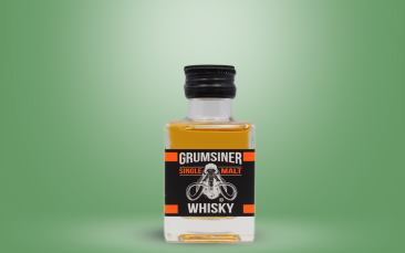 Whisky, Single Malt, Miniatur Flasche 0,05l