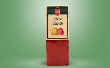 Apfeltee Himbeere (essbar) Tüte 100g
