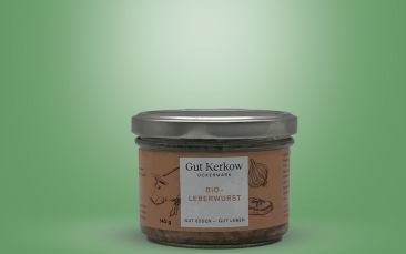 Bio Leberwurst im Glas 140g