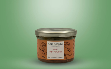 Bio Frühstücksmettwurst im Glas 160g