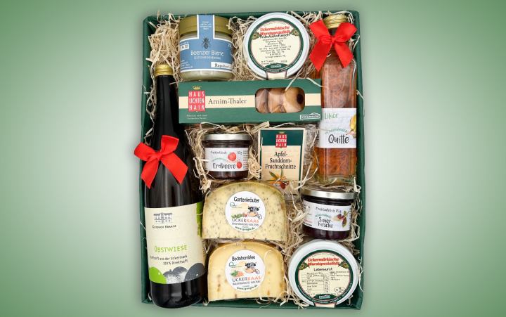 Präsent "So schmeckt die Uckermark"