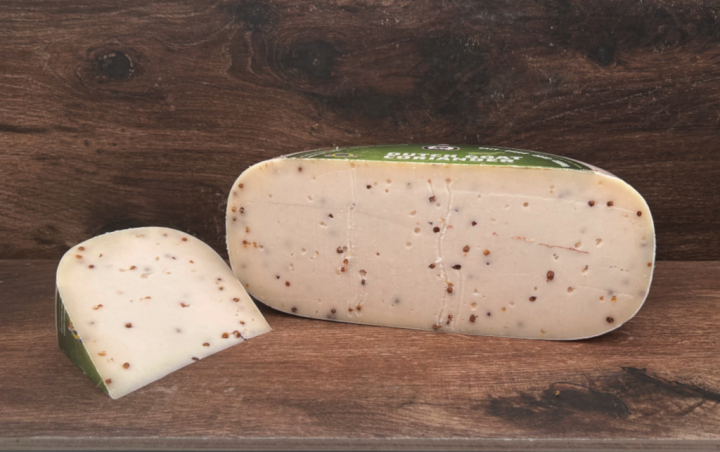Ziegenschnittkäse Koriander