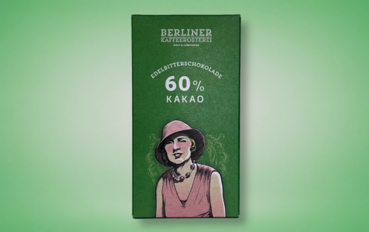 Edelbitterschokolade 60% Kakao Tafel 45g