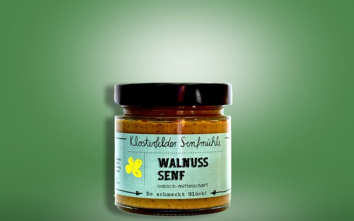 Walnusssenf Glas 190ml
