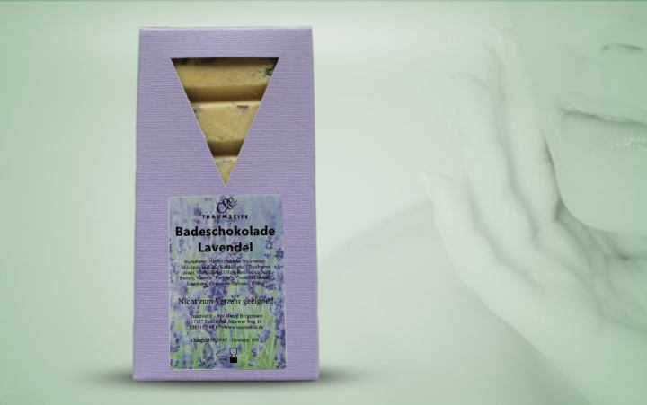 Badeschokolade-Lavendel 100g