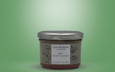 Bio Kraftfleisch (Corned Beef) im Glas 160g