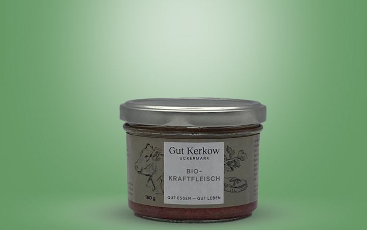 Bio Kraftfleisch (Corned Beef) im Glas 160g