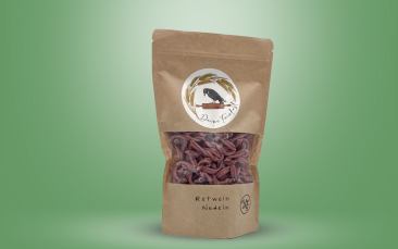 Rotweinnudeln vegan 250g Tüte