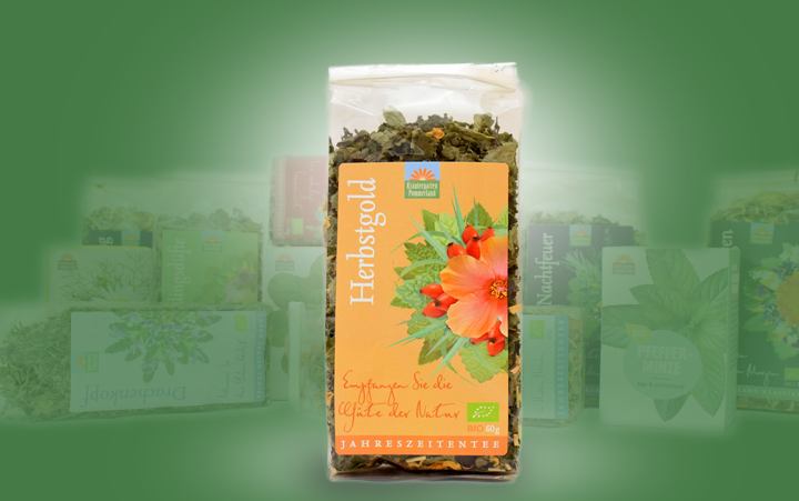 Herbstgold-Bio-Tee (Jahreszeitentee) Tüte 60g