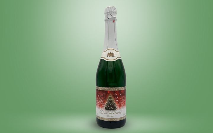 Weihnachtsedition, Sekt halbtrocken Flasche