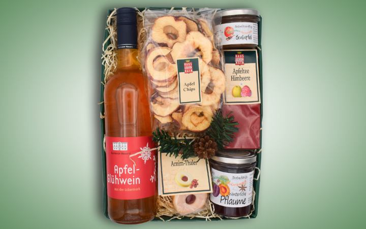 Präsent "Weihnachtsapfel"