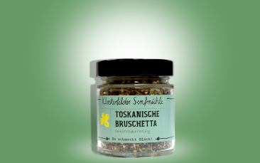 Gewürzzubereitung Toskan. Bruschetta Glas 80g