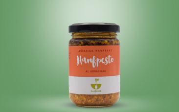 Bio-Hanfpesto Al Arrabiata Glas 135g