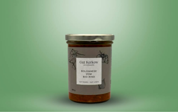 Bio Rinderbolognese (Gut Kerkow) Glas 380g