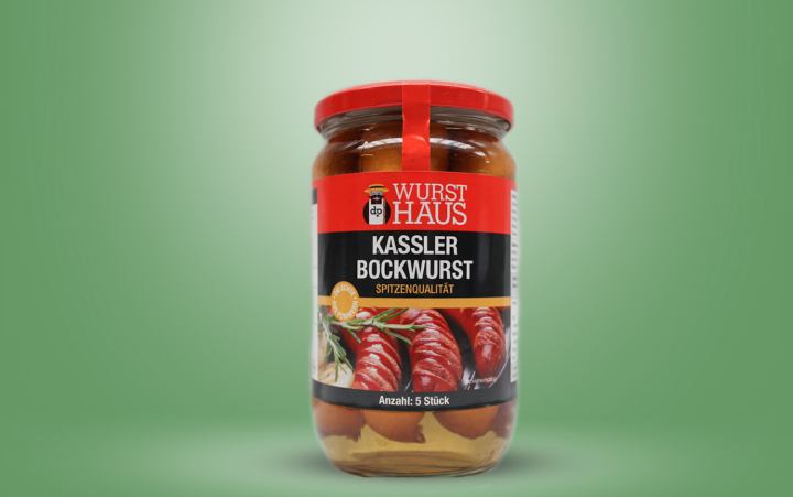 Kassler-Bockwurst (Loitz) im Glas 650g