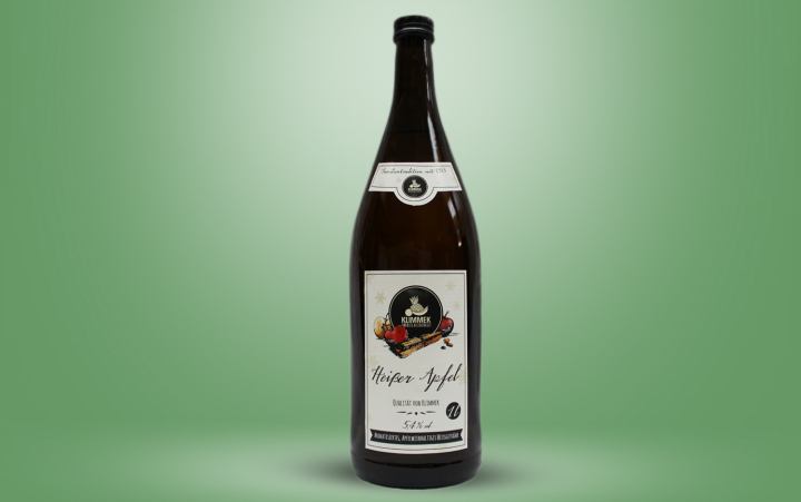 Heißer Apfel - weinhaltiges Heißgetränk 5,4% Flasche 1l