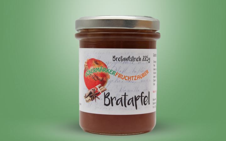 Bratapfel-Aufstrich (Saison) Glas