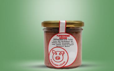 Wildleberwurst mit Trüffel im Glas 130g