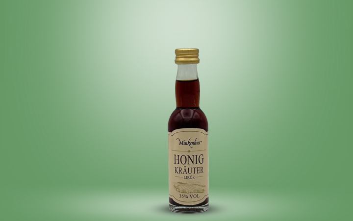 Minkenhus® Honig Kräuter-Likör 35% vol. 40ml