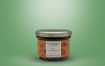 Bio Schweineblutwurst im Glas 140g