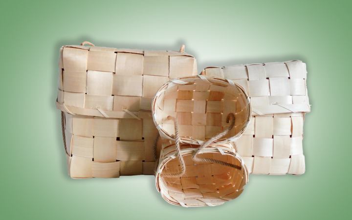 Die Kalit, Uckermärk. Brotkorb/Tasche Span