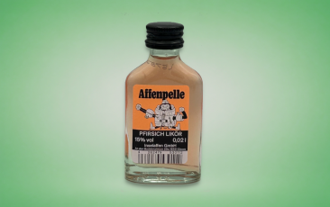 Affenpelle - Pfirsich Likör 15% Vol. Flasche 0,02l