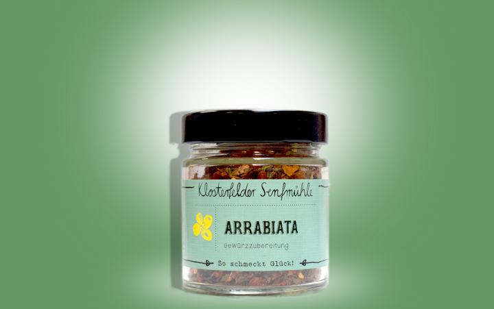 Gewürzzubereitung Arrabiata Glas 70g