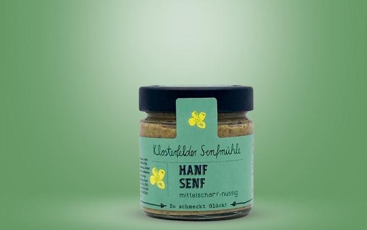 Hanfsenf Glas 190ml