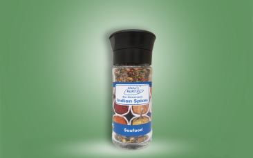 Bio-Gewürzsalz- Indian Spices-Seafood Mühle 50g