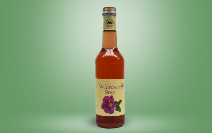 Wildrosen-Sirup Flasche 0,35l