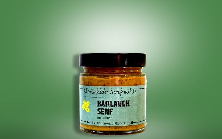 Bärlauchsenf Glas 190ml