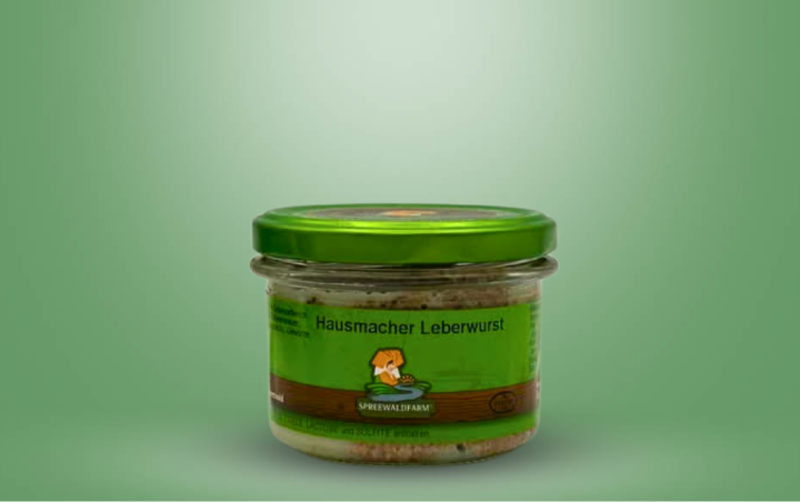 Spreewälder Leberwurst im Glas 250g