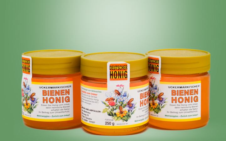 Lindenblütenhonig Glas