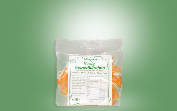 Honig-Doppelbärchen 100g