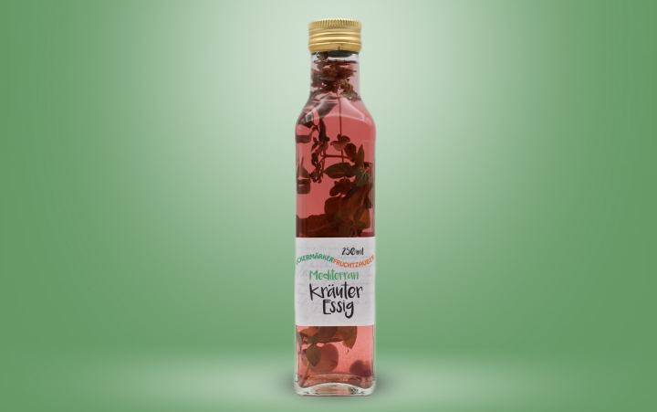 Kräuteressig mediterran Flasche 250ml