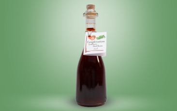 Erdbeer-Basilikum Essigkreation Flasche 200ml