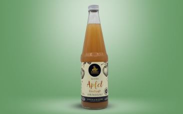 Apfelsaft-trüb - 100% Fruchtgehalt Flasche 0,7l