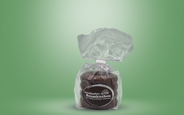 Baumkuchen- Mini in edler Vollmilchkuvertüre 80g