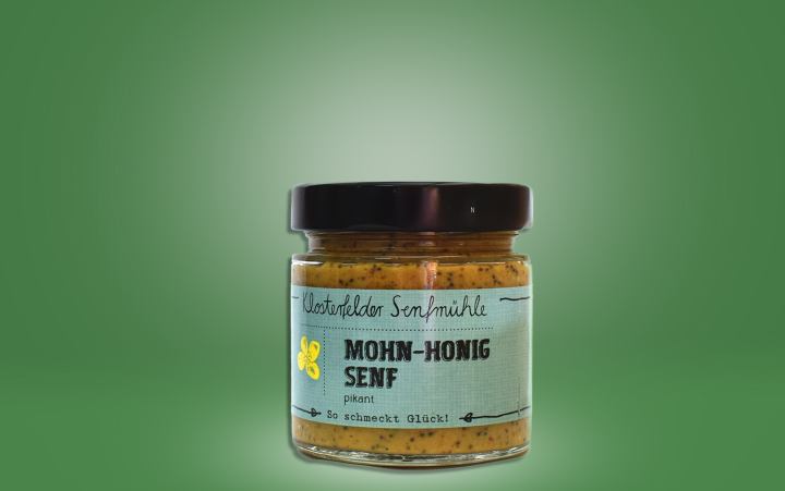Mohn-Honig-Senf Glas 190ml