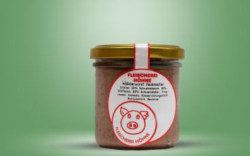 Wildleberwurst (Fleischerei Höhne) im Glas 130g