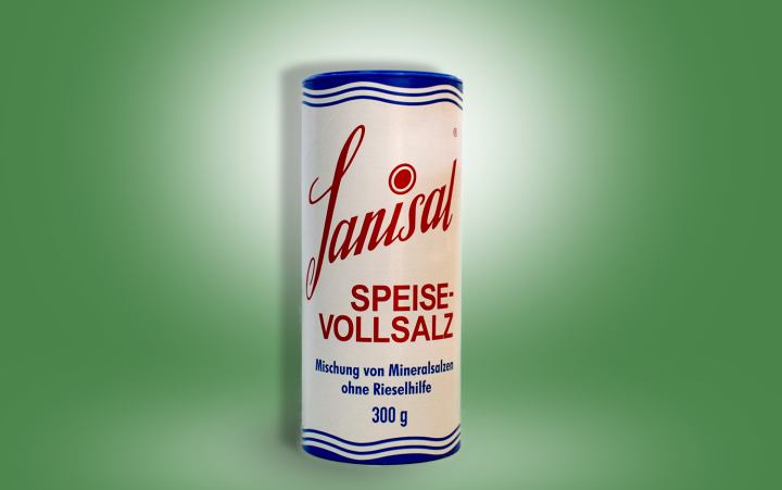 Sanisal Vollspeise-Steinsalz Streuer 300g