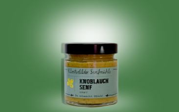 Knoblauchsenf Glas 190ml