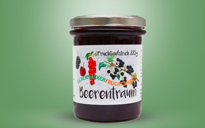 Beerentraum-Aufstrich Glas