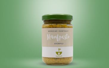 Bio-Hanfpesto Steinpilz Glas 135g