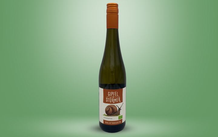 "Gipfelstürmer" Weißwein halbtrocken Flasche 0,75l