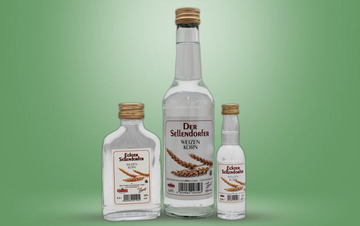 Echter Sellendorfer Weizenkorn 32%vol. Flasche