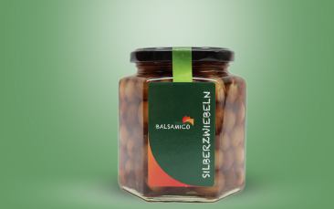 Premium Balsamico Zwiebeln im Glas 390ml