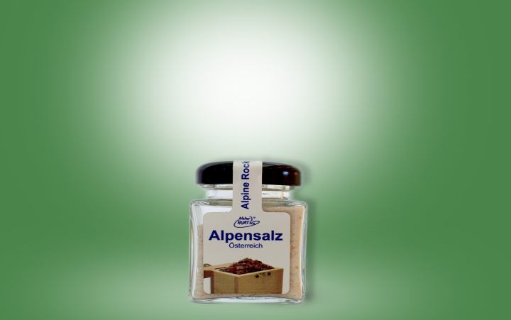 Alpen Salz Glas 50g
