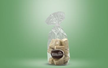 Baumkuchen-Spitzen 150g Tüte, in weißer Kuvertüre