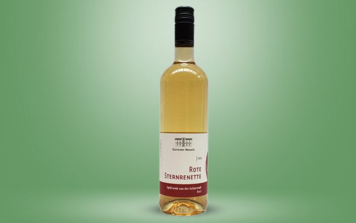 Apfelwein "Rote Sternrenette" Flasche 0,75l